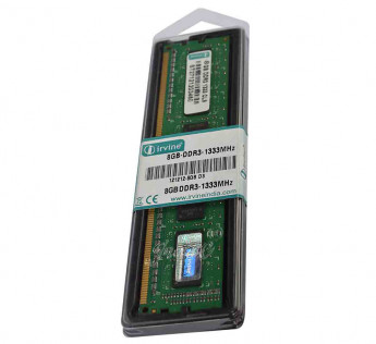 Irvine 8 GB DDR3 -1333 Mhz RAM, Memory Module For Desktop ram