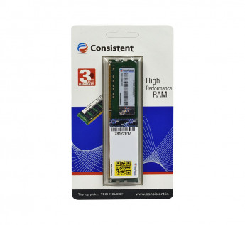CONSISTENT 4 GB DDR3 DESKTOP RAM,1600MHZ