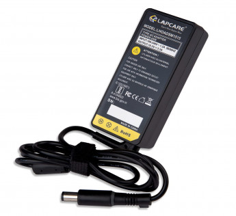 LAPCARE 65W 18.5V LAPTOP CHARGER ADAPTER WITH 7.4MM PIN COMPATIBLE FOR HP PAVILION G4 DM4 AND NC6400 MODELS