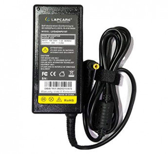 LAPCARE 65W 20V LAPTOP CHARGER ADAPTER WITH 5.5MM PIN COMPATIBLE FOR LENOVO IDEAPAD U110 U260 AND U550 MODELS