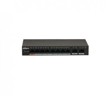 DAHUA 10 PORT SWITCH WITH 8 PORT POE AND 2 PORT UPLINK DH-PFS3010-8ET-65