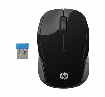 HP Mouse 200 Wireless Mouse Black