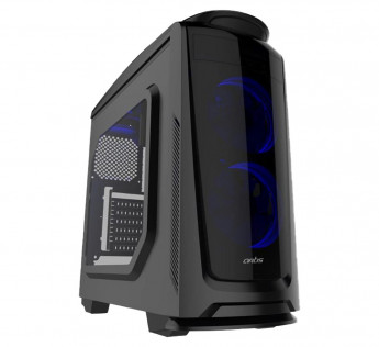 Artis AR- VIP Y100 Computer Gaming Cabinet supports ATX, Micro ATX Motherboard, 2 x 120mm LED Fan with Sturdy built Quality.