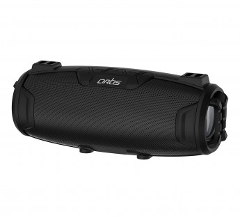 ARTIS BT36 WIRELESS BLUETOOTH SPEAKER WITH USB, FM, TF CARD, AUX IN, WIRED MIC WITH SHOULDER STRAP (BLACK) (16W RMS OUTPUT)