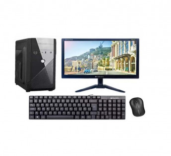 MSC ASSEMBLED DESKTOP CORE I5 3RD GENERATION/4GB DDR3 RAM/1TB HDD/128GB SSD/ WINDOWS 10 TRIAL VERSION/18.5 INCH LED SCREEN (MULTICOLOUR)/WIFI ADAPTER/KEYBOARD MOUSE COMBO