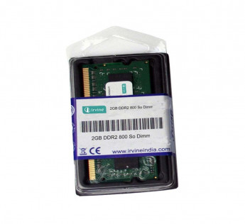 IRVINE 2GB DDR2 - 800 MHZ RAM, MEMORY MODULE FOR LAPTOPS