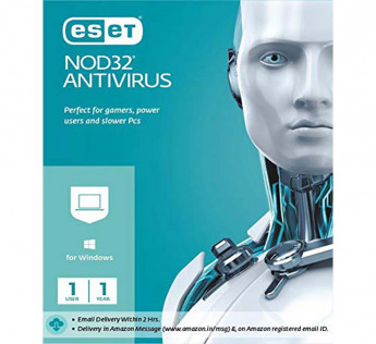 ESET (EAV) NOD32 ANTIVIRUS 1 DEVICE 1 YEAR - PACK OF 2