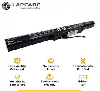LAPCARE LAPTOP BATTERY COMPATIBLE 14.4V 2000MAH 4 CELL BIS CERTIFIED COMPATIBLE LITHIUM-ION LAPTOP BATTERY FOR LENOVO IDEAPAD 310 500 AND 510S MODELS