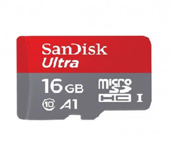 SANDISK 16GB 98MBPS 16GB ULTRA (MICROSD) MEMORY CARD