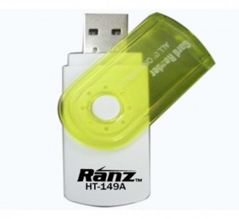 RANZ CARD READER USB 3.0 SUPER SPEED MULTI FUNCTION CARD READER (BLACK)