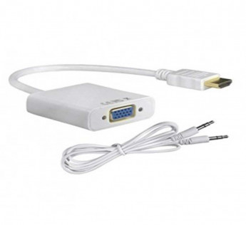 Ad- Net Hdmi To Vga With Audio Cable
