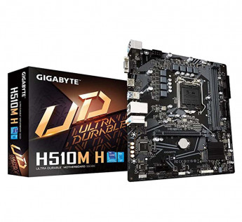 GIGABYTE H510M H Ultra Durable Motherboard with 6+2 Phases Digital VRM, PCIe 4.0* Design