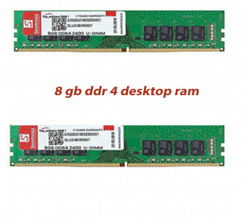 Simmtronics 8GB DDR4 2400MHz Desktop Ram : Pack of 2