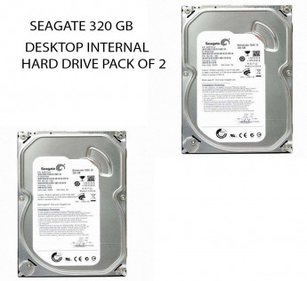 SEAGATE 320 GB DESKTOP INTERNAL HARD DRIVE PACK OF 2