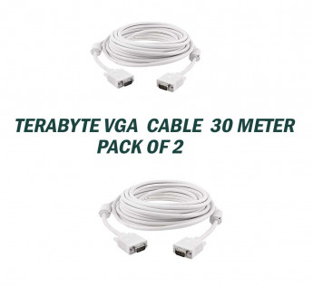 TERABYTE 30 METER VGA CABLE PACK OF 2