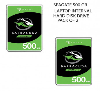 SEAGATE 500 GB LAPTOP INTERNAL SATA HARD DISK DRIVE PACK OF 2