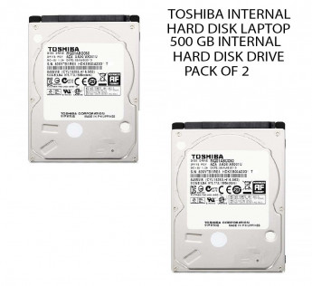 TOSHIBA INTERNAL HARDISK LAPTOP 500GB INTERNAL HARD DISK PACK OF 2