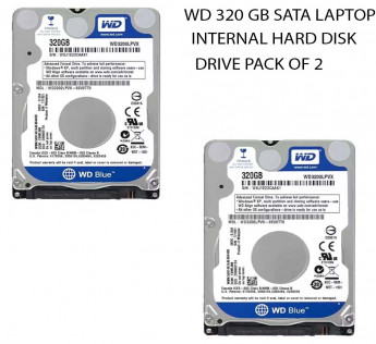 WD 320 GB SATA LAPTOP INTERNAL HARD DISK DRIVE PACK OF 2