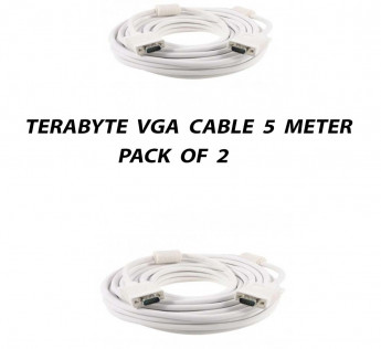 TERABYTE 5 METER VGA CABLE PACK OF 2