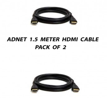 ADNET 1.5 METER HDMI CABLE PACK OF 2