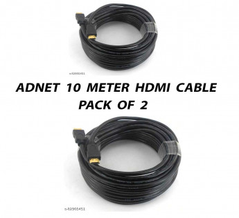 ADNET 10 METER HDMI CABLE PACK OF 2