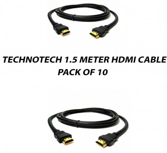 TECHNOTECH 1.5 METER HDMI CABLE PACK OF 10