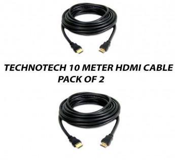 TECHNOTECH 10 METER HDMI CABLE PACK OF 2