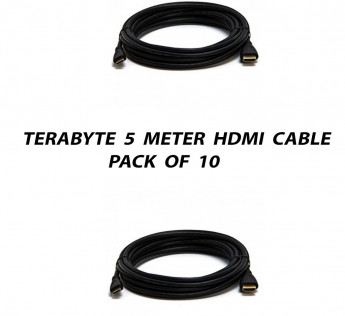 TERABYTE 5 METER HDMI CABLE PACK OF 10