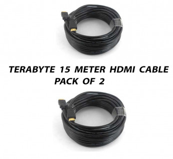 TERABYTE 15 METER HDMI CABLE PACK OF 2