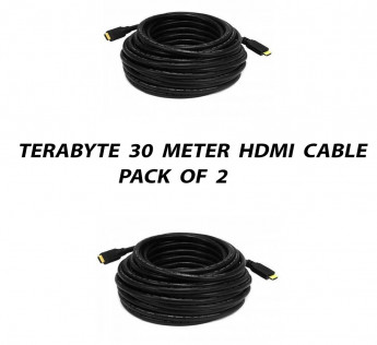 TERABYTE 30 METER HDMI CABLE PACK OF 2