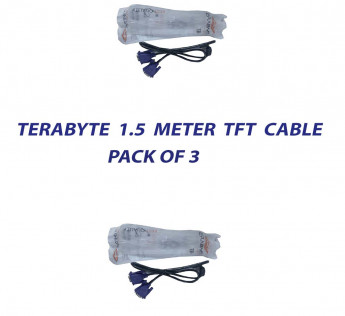 TERABYTE 1.5 METER VGA TFT CABLE PACK OF 3