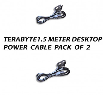 TERABYTE 1.5 METER DESKTOP POWER CABLE PACK OF 2