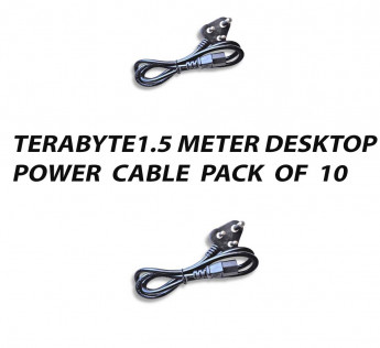 TERABYTE 1.5 METER DESKTOP POWER CABLE PACK OF 10