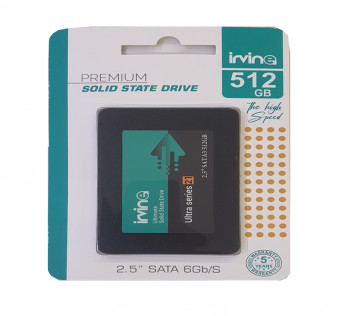 IRVINE SSD 512 GB SATA LAPTOP, DESKTOP SOLID STATE DRIVE