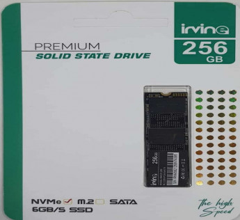 IRVINE SSD 256 GB NVme m.2 LAPTOP,DESKTOP SOLID STATE DRIVE