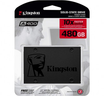 KINGSTON SSD A400 480GB INTERNAL SOLID STATE DRIVE (SA400S37/480GIN)