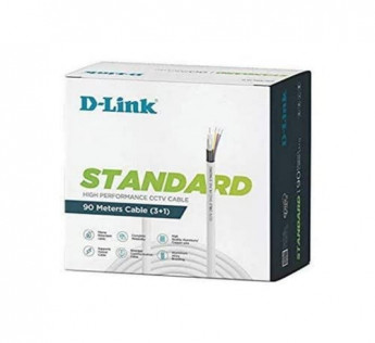 D-LINK CCTV STANDARD 90MTR CABLE FOR CAMERA (3+1, STANDARD)