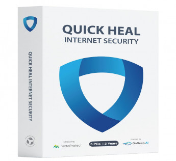 5 USERS QUICK HEAL INTERNET SECURITY 3 YEARS (CD) QUICK HEAL INTERNET SECURITY 5 USERS 3 YEAR (CD) QUICK HEAL 5 USERS