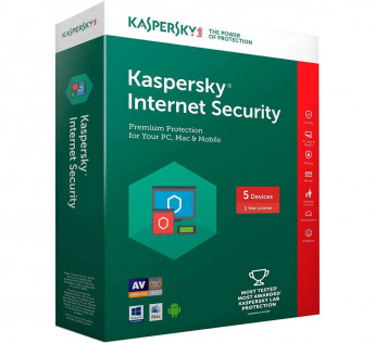 KASPERSKY INTERNET SECURITY 5 PC 1 YEAR