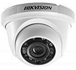 HikVision Camera Night Vision Dome Camera DS 2CE5ACOT IRP\ECO 1MP CMOS IR Night Vision Dome Camera (White)