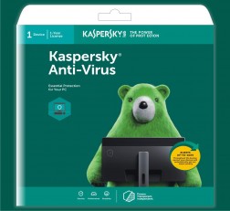 KASPERSKY ANTI-VIRUS LATEST VERSION - 1 DEVICE, 1 YEAR (CD)