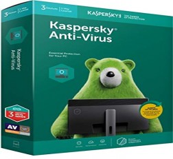 Kaspersky Antivirus Latest Version - 3 Users, 1 Year (3 Individual keys, 1 CD) (Special Edition)