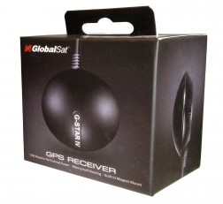 GLOBALSAT BIOMETRIC DEVICE USB GPS RECEIVER (BLACK)