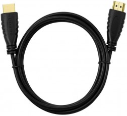Technotech Technologies HDMI Cable 1.5 Meter Male to Male Gold Plated Full HD 720p 1080p for LCD LED TV, PC and Laptop (Black)