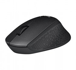 Logitech M331 Mouse Silent Plus Wireless Mouse, 2.4GHz with USB Nano Receiver, 1000 DPI Optical Tracking, 3 Buttons
