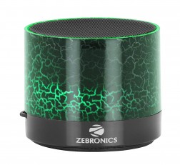 ZEBRONICS ZEB-BLISS ULTRA PORTABLE BT SPEAKER WITH MSD, USB, AUX, FM & RGB LIGHTS