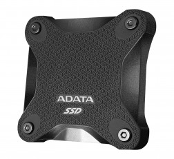 ADATA 960GB SSD SD600Q Military Grade Light Compact Portable External Solid State Drive (Black)