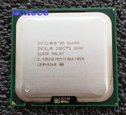 Intel Core 2 Processor Quad Q6600 2.4 GHz Quad-Core CPU Processor SLACR LGA 775 8M Cache