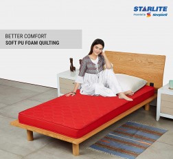 Sleepwell Starlite Discover Firm Foam Mattress (72x36x4)