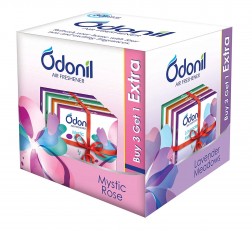 Odonil Air Freshener Blocks 50gm Odonil Air Freshener Blocks Pack of 4